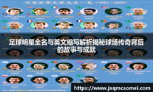 足球明星全名与英文缩写解析揭秘球场传奇背后的故事与成就